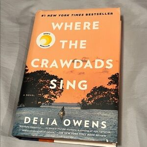 BOOK Where the Crawdads Sing by Delia Owens Hardback Mystery NY Times Bestseller